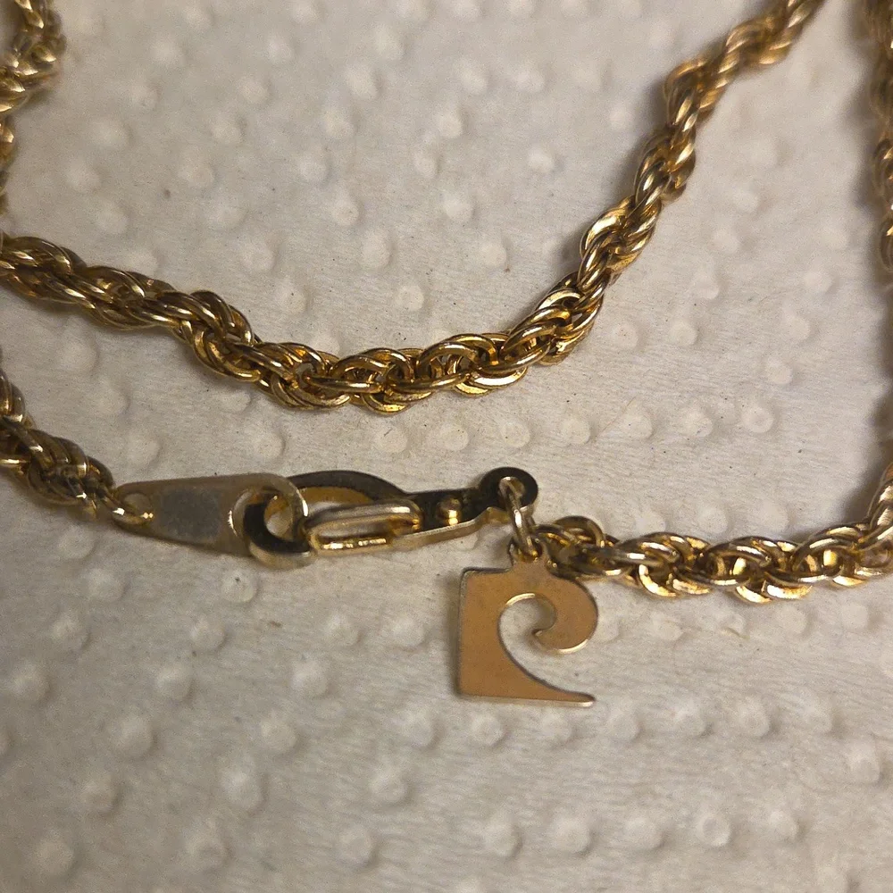 VT/ Pierre Cardin /Gold Tone Rope Chain. - Picture 2 of 3